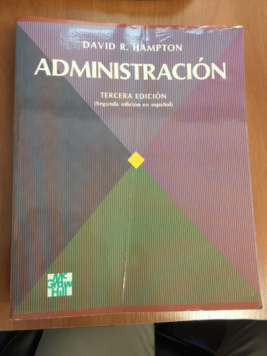 Libro Administración - 3ra Edición - David R. Hampton