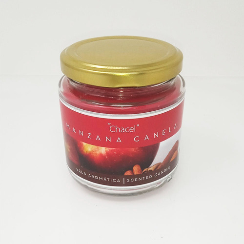 Vela Aromatica Conserva Manzana Canela Marca Chacel