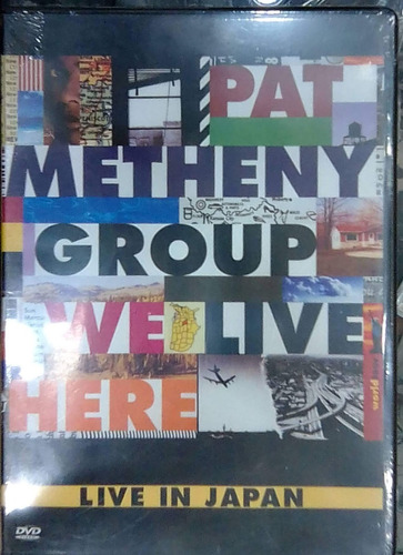 Pat Metheny. Group We Live. Dvd Org Usado. Qqf. Ag.