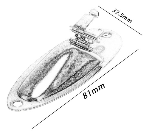Carretes De Guitarra String Trees Loaded Jack Plate Para