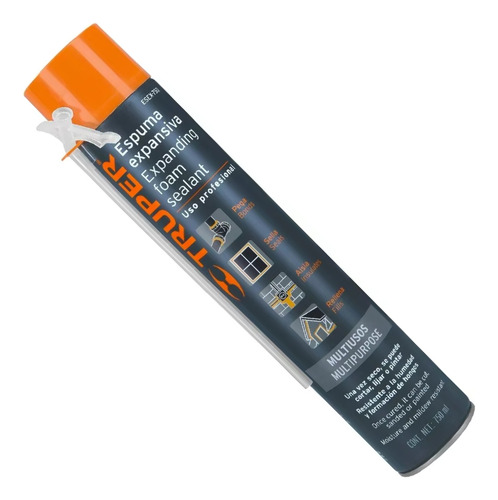 Espuma Expansiva De 750 Ml, Truper 15305