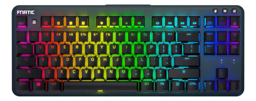 Teclado mecânico Fnatic Ministreak Tkl com luz de fundo LED