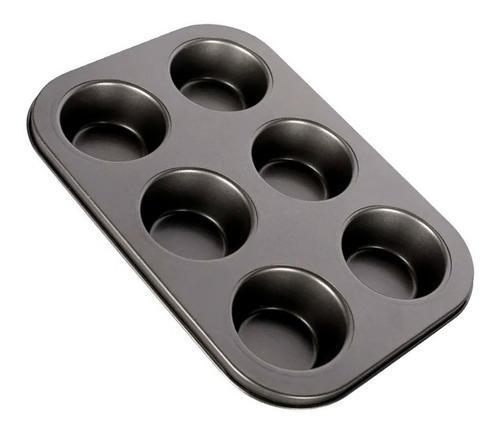 Molde Antiadherente Para Cupcake Teflon X6