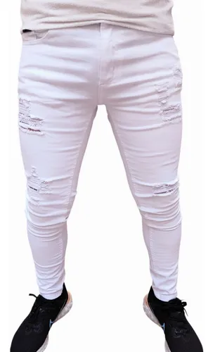 Pablis Pantalon Talle 14 Jeans Elastizado Color Azul Pirata