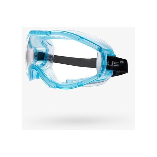 10 Lentes Goggles De Seguridad Transparente Libuss