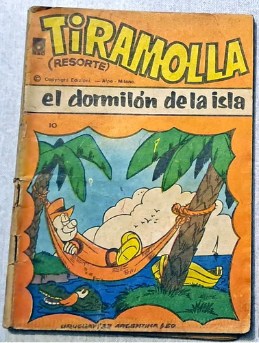 Historieta Tiramolla (resorte) - El Dormilon De La Isla 1969