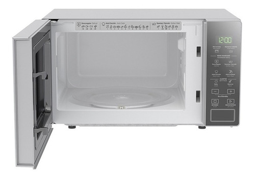 Microondas Whirlpool 20lt Silver Acabado En Espejo - Wm1807d