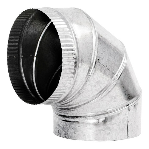 Ducto Codo 90° Lamina Galvanizada 10ø C.24