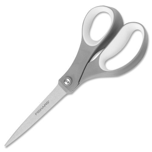 Tijera : Fiskars 01-004761j Softgrip Scissors Straight St..