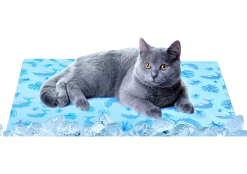 Manta Gel Refrescante Para Perros/ Gatos Talla Xxl 70x110cm