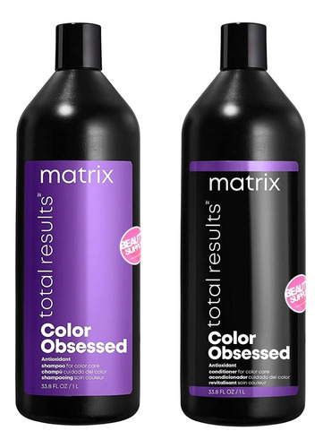 Combo Shampoo Y Acondicionador Matrix Cuidado Color 1000 Ml