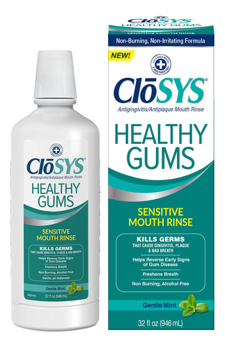 Closys Enjuague Bucal De Enjuague Bucal Healthy Gums - 32 Fl