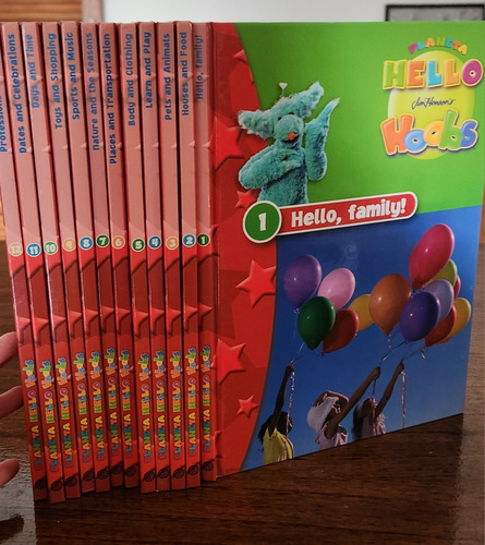 Colección Libros Hello Hoobs.jim Hensons