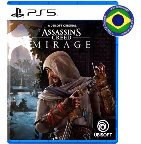 Assassins Creed Mirage Ps5 Mídia Física Dublado Em Português