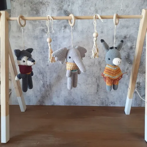 Gimnasio para bebe artesanal new arrivals