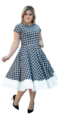 Vestido de prega midi sales