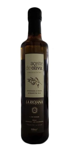 Aceite Oliva Agro Ecologico La Riojana X500cc