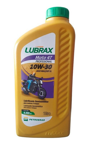 Lubrax Moto 4t 10w30 Semissintético 1l