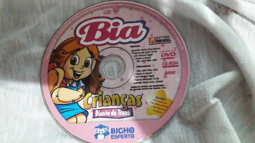 Dvd S/ Encarte Bia E As Crianças, Diante Do Trono (Usado)