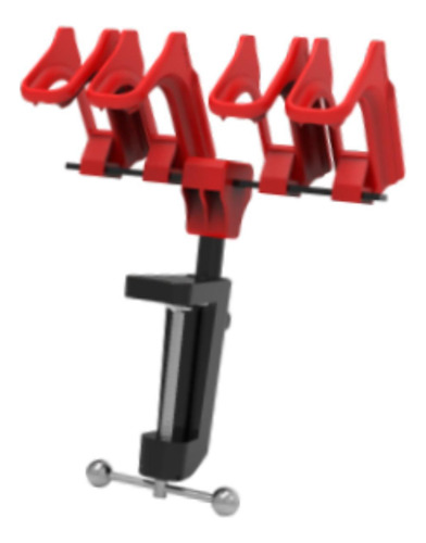 Accesorios De Ranura En Forma De Soporte De Aerógrafo De