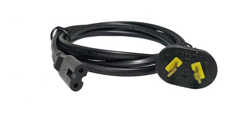 Cable Alimentacion Largo 2,5 Mts Tipo 8 Fuentes, Tv´s, Leds