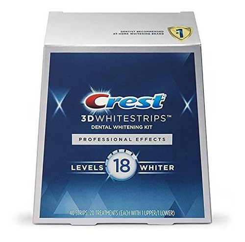 Crest 3d White Professional Effects Whitestrips Dientes Blan