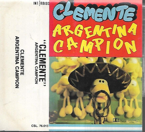 Clemente Caloi Album Argentina Campion Interdisc Cassette