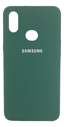 Estuche Protector Silicone Case Para Samsung A10s Verde