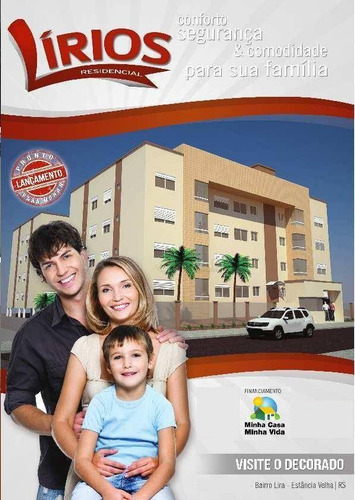 Imagem 11 de 16 de Apartamento Com 1 Dormitório À Venda, 47 M² Por R$ 182.000,00 - Lira - Estância Velha/rs - Ap1042