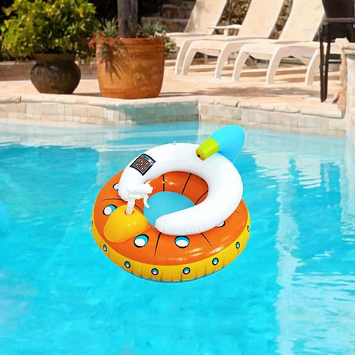 Flotador De Piscina Inflable Para Niños, Portátil, Bonito