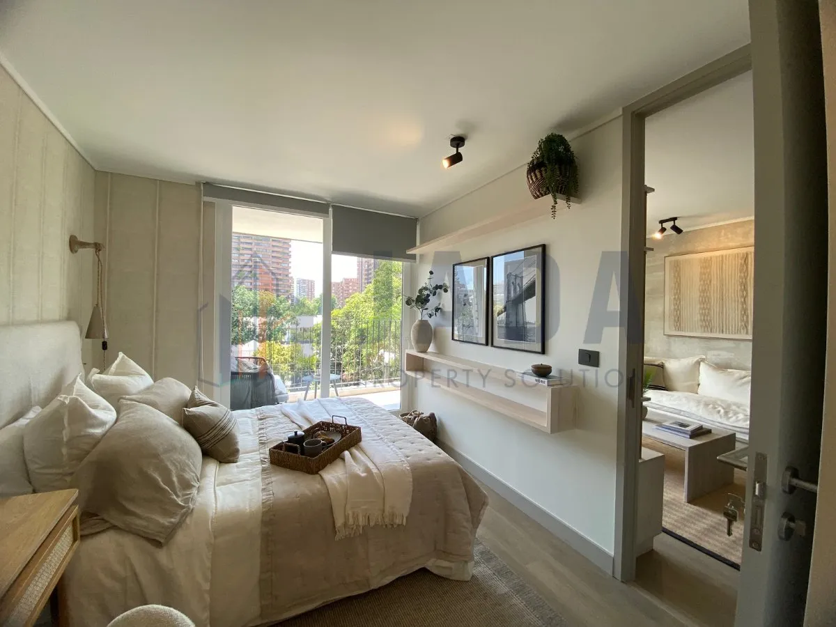 Imagen 5 de 14 de Departamento Arriendo 1d1b Las Condes Cercano Metro H. Magal