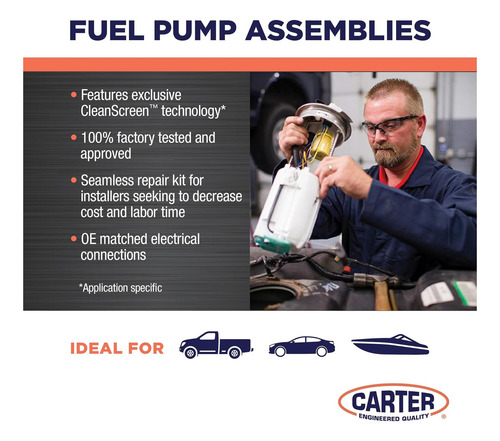 Sistema De Combustible Carter - Conjunto Percha Firme