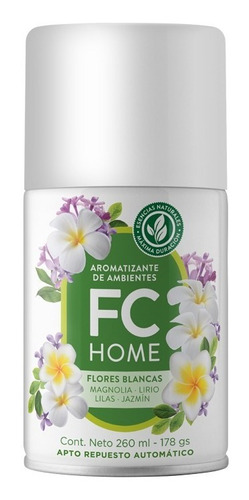 Fc Home Flores Blancas Aromatizante De Ambientes 260ml  