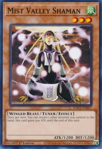 Mist Valley Shaman (hac1-en057) Yu-gi-oh!