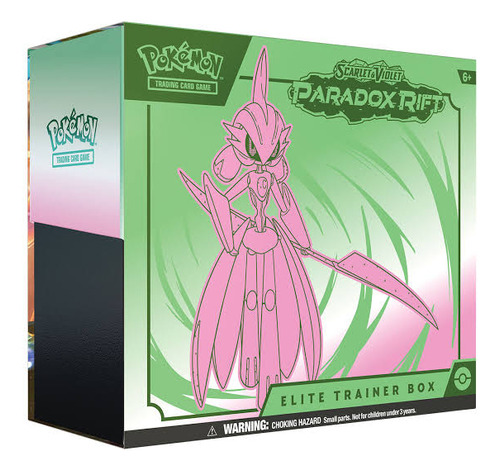 Pokemon Elite Trainer Box Paradox Rift Iron Bundle Inglés