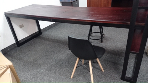 Imagen 2 de 10 de Mueble Estilo Industrial Mesón De Trabajo 2,60x0,80mts.