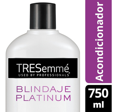 Acondicionador Tresemmé Blindaje Platinum  750 Mls.