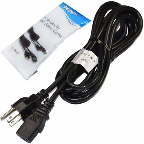 Hqrp 10ft Cable De Alimentación De Ca Compatible Con Ion Bl