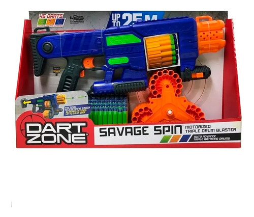 Pistola Savage Spin Dart Zone 61075