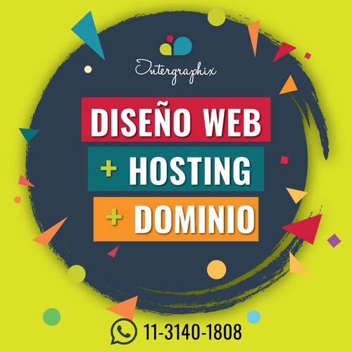 Imagen 1 de 6 de Diseñamos Tu Sitio Web Profesional - Página Web + Hosting