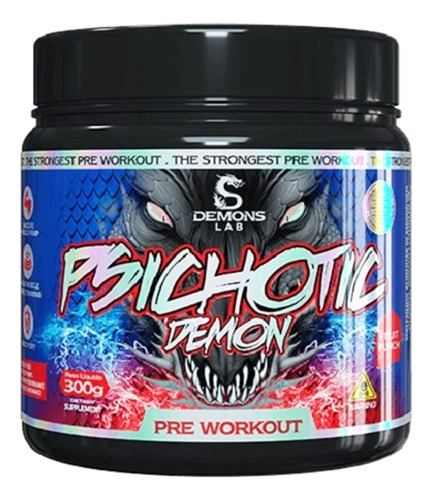 Psichotic Demon (300g) - Sabor: Fruit Punch