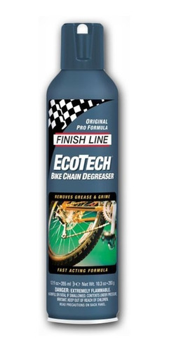 Desengrasante P/bici Aerosol Finish Line Ecotech 355ml