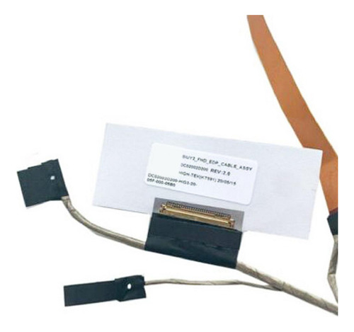 Compatível Piezas De Repuesto De Cable De Pantalla Negro