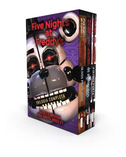 Livro de Colorir / Five Nights at Freddy's / Giz de Cera