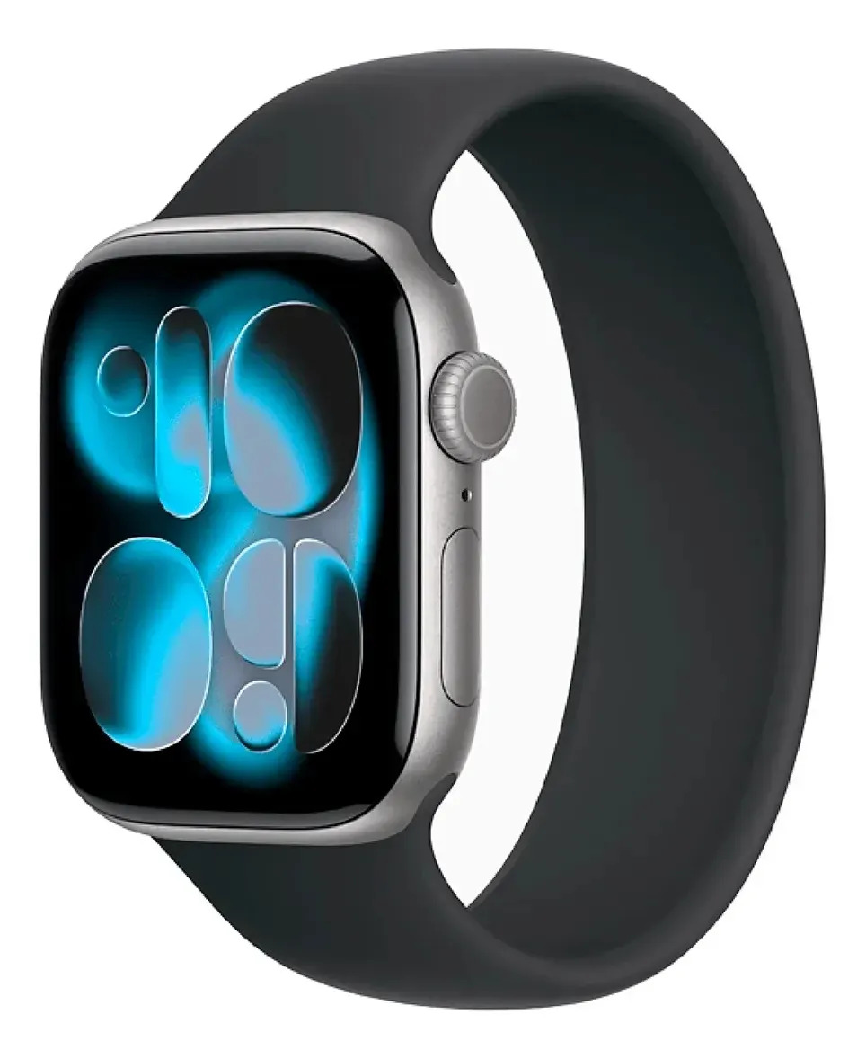 Apple Watch Series 11 42mm Gps Sport Band P/m Cinza Mesh Preto