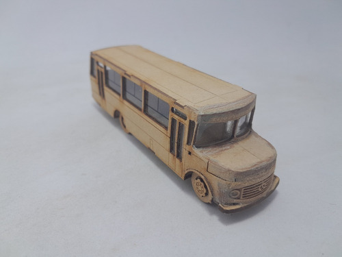Imagen 4 de 9 de Nico Mercedes Benz 1114 Armado C/vidrio P/decor H0 (mnc 95a)