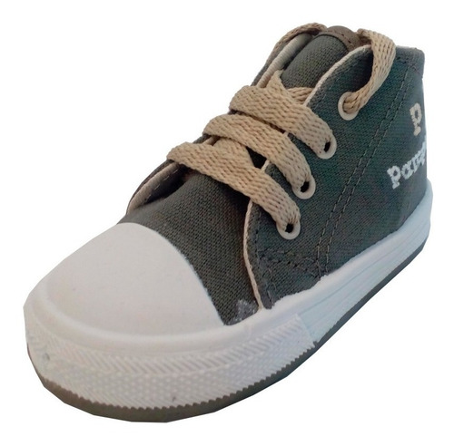 Imagen 10 de 10 de Zapatillas Botitas Lona Infantil Marca Pampero Modelo Juani
