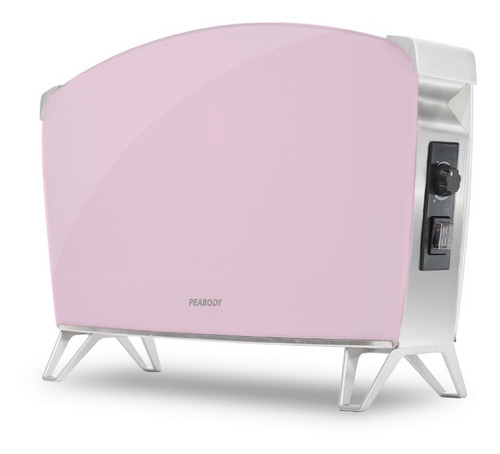 Vitroconvector Peabody Pe-bvc15p Doble Vidrio 1500w Rosa P1
