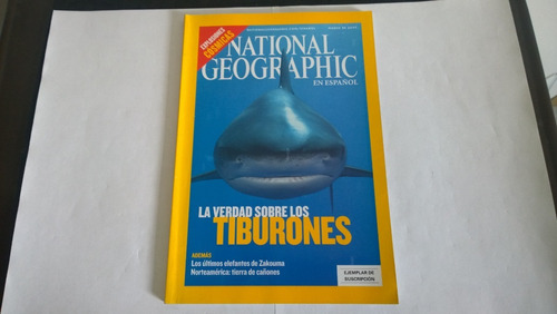 Revista National Geographic La Verdad Sobre Los Tiburones