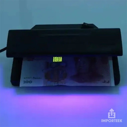 G Detector Checadora Billetes Falsos Pesos Dolares Lampara